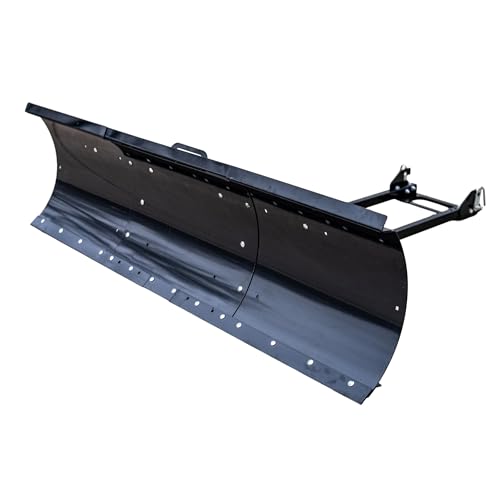 Outdoors Eagle Talon Universal UTV Snow Plow System | 66 inch to 72 inch Adjustable Double Locking Blade | Made in USA