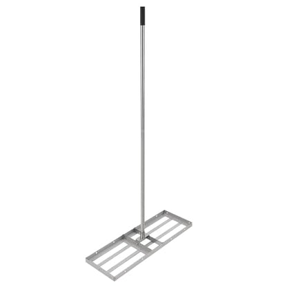 30"x10" Professional Lawn Leveling Rake, Leveling Rake with 72'' Stainless Steel Handle, Lawn Leveler for Backyard, Garden, Golf Course, Farm ＆ Pasture, Professional Lawn Care Tool - size: 30 inches