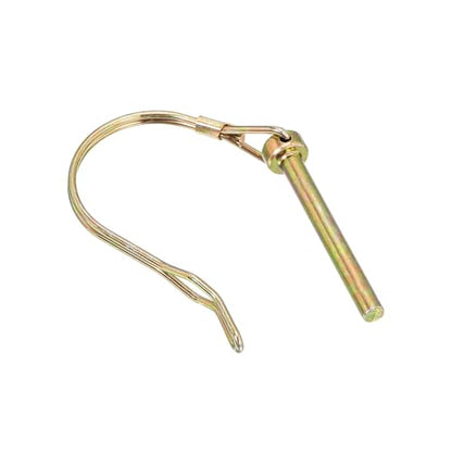uxcell 4Pcs Shaft Locking Pin w Ear, 1/4" x 2-3/16" Trailer Coupler Pin - size: 1/4" x 2-3/16"