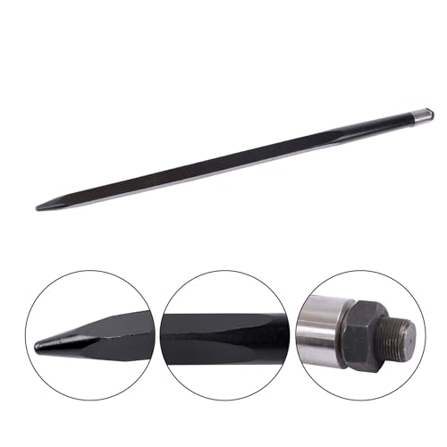 waltyotur 2PC 49" Black Hay Spear 4500lb for Bobcat Skid Steer