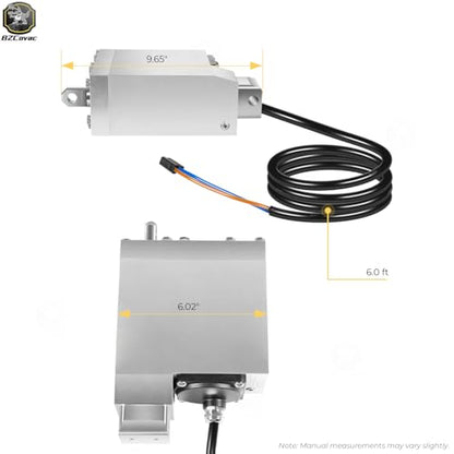 ELCT0078 7050 Hydraulic Actuator for CMC Tilt and Trim - Standard Hydraulic Jack Plate Actuator for PT-130 PT-35 T-H Marine Power Systems, 12V Self-Contained Marine Electric Hydraulic Unit, 5" Stroke