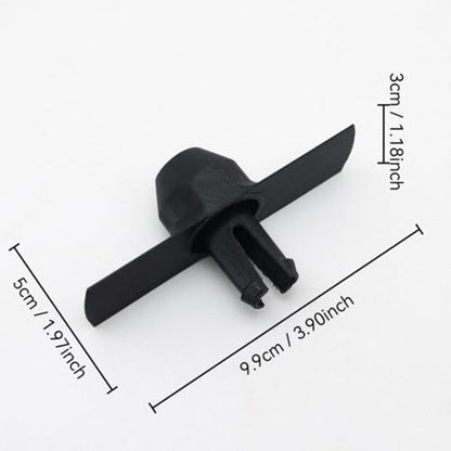Broadcast Spreader Replacement Parts | Precise Fit with Extension Arm | Upgraded Agitator Replacement Parts - for Even Spreading Uniform Mixing Consistent Feeding
