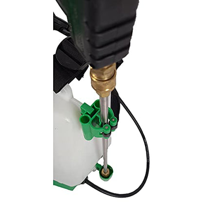 FlowZone Cyclone 2.5 Battery Powered Backpack Sprayer - Variable-Pressure 5-Position Electric Lawn & Garden Sprayer - 4 Gallon