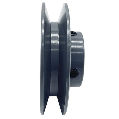 AK30-3/4 V Belt Pulley, 3.05 inch OD, 3/4 Inch Bore, Cast Iron Material, AK Single Groove Motor Pulley for "4L" or "A" or "3L" Belts - size: 3.05 inch OD, 3/4 Inch Bore, style: 1 Groove