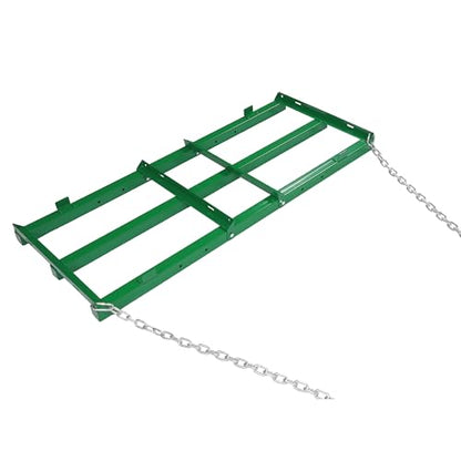 4FT Drag Harrow Driveway Grader Tow Behind Drag Lawn Leveling Rake