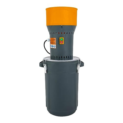 Electric Grain Mill Grinder，Versatile Grain Grinder Mill， Feed Grinder，Electric Corn Grinder，Wheat Grinder，Flour Mill Grinder for Home and Farm Use-6.6 Gallons (25L)/13.2 Gallons (50L) (6.6Gal) - size: 6.6Gal