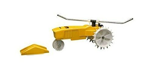1865 Rain Train Cast Iron Traveling Lawn Sprinkler Tractor w Auto ShutOff