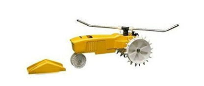 1865 Rain Train Cast Iron Traveling Lawn Sprinkler Tractor w Auto ShutOff