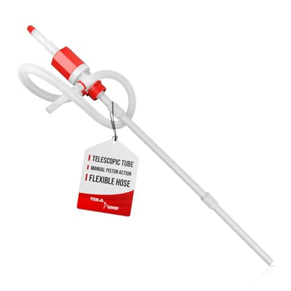 TERA PUMP Adjustable Length Portable Lightweight Siphon Transfer Pump - style: 5.5 GPM