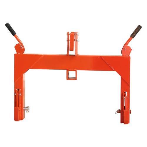 Heavy Duty 3 Point Quick Hitch Category 1 and 2 3000LB Capacity