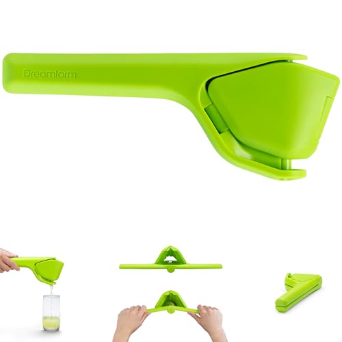 Dreamfarm Fluicer Fold-Flat Citrus Juicer - Lime - color: Lime