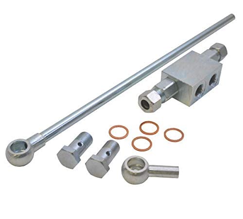 Hydraulic Double Pilot Operated Check Valve Kit for Double Acting Cylinder 3/8" BSP