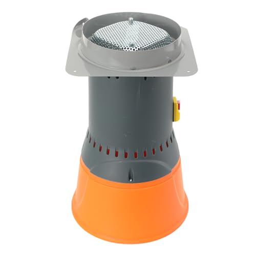 Grain Mill Corn Grinder, 1000W Electric Feed Ginder Mill 7L - size: 7L Round