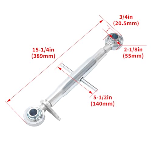 KUAFU 3-Point Hitch Top Link Fit Category 1 Tractors Three-Point Hitch Part