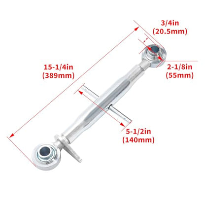 KUAFU 3-Point Hitch Top Link Fit Category 1 Tractors Three-Point Hitch Part