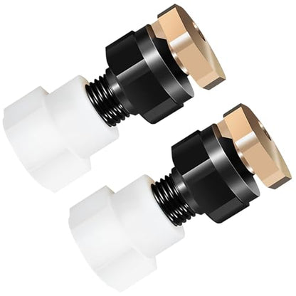 2PCS BN2BP125FWX-CS Boomless Nozzle Full Pattern 2GPM 12v Pumps 16 Foot Broadcast Spray for Valley Industries and Master Manufacturing