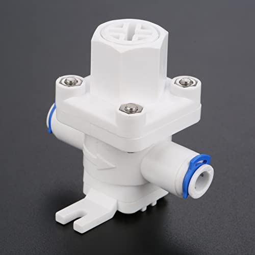 Yetaha RO Water Pressure Regulator, Water Flow Regulator, 1/4" OD Quick Connect Pressure Reducing Valve for Reverse Osmosis Systems