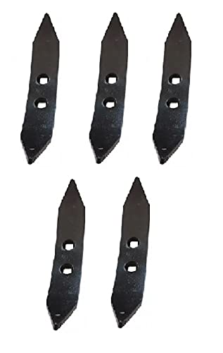 5 of Spring Tooth Reversible Cultivator Point 2" Wide x 5/16" Thick x 10.5"