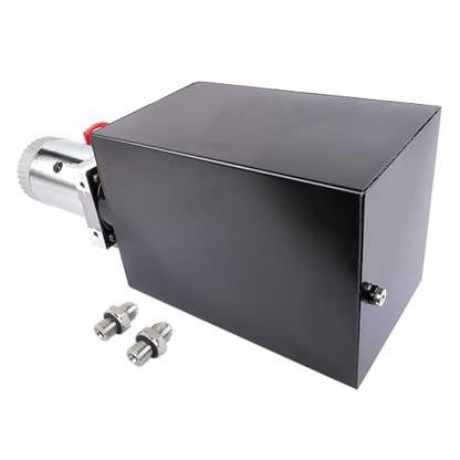 20 Quart Double Acting Hydraulic Power Unit 12V 3200 PSI - color: Double Acting, size: 20 Quart