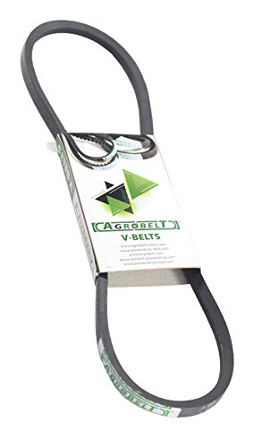 A48/4L500 V-Belt,1/2" Top Width X 50" Outside Length, Classic Wrapped Rubber V-Belt