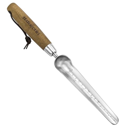 Haliaeetus Widger Seedling Tool, 6'' Depth Mark Narrow Trowel for Repotting - size: 13.8''