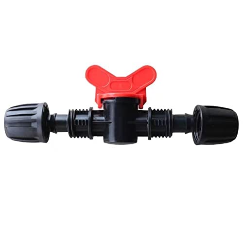 1/2 Inch Drip Irrigation Tubing Fittings, Barbed Switch Valve,10pcs - size: 1/2" Switch Valve