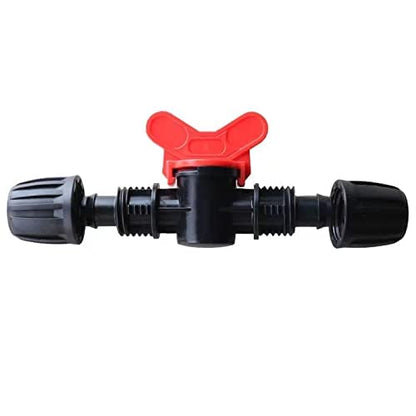 1/2 Inch Drip Irrigation Tubing Fittings, Barbed Switch Valve,10pcs - size: 1/2" Switch Valve