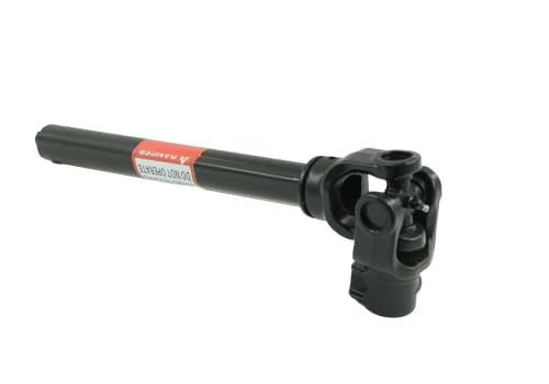 PTO Shaft, 1-3/8" PTO Drive Shaft, 6 Spline Tractor End and Round Implement End PTO Driveline Shaft, Tractor PTO Shaft, 30"-39" Brush Hog PTO Shaft Black, for Finish Mower, Rotary Cutter