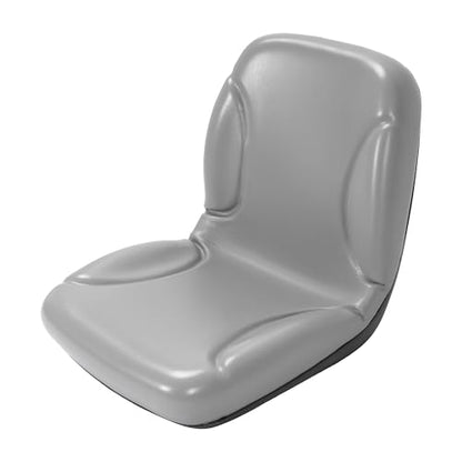 Wutist Compact Tractor Seat Compatible with New Holland Tractor TC Boomer Workmaster Series Models Replacement for 87385235 Plastic Gray