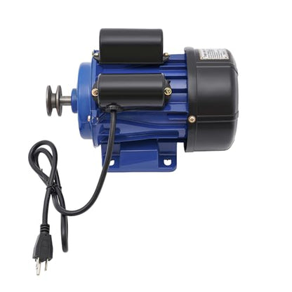 Electric Corn Threshing Machine, 110V 2800 RPM Corn Cob Stripper with Stand, Heavy Duty Shelling Machine, Automatic Corn Threshing Machine