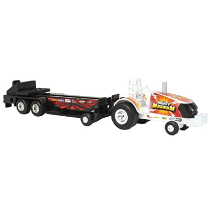 Case IH 1/64 Mighty Magnum Pulling Tractor with Pulling Sled 37941-2Q
