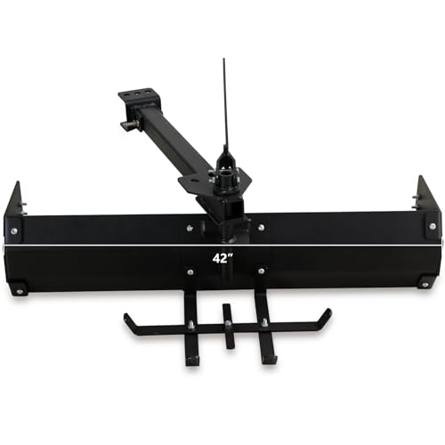 42" Tow Behind Box Scraper, Box Blade Hitch Tow Fit for ATV UTV