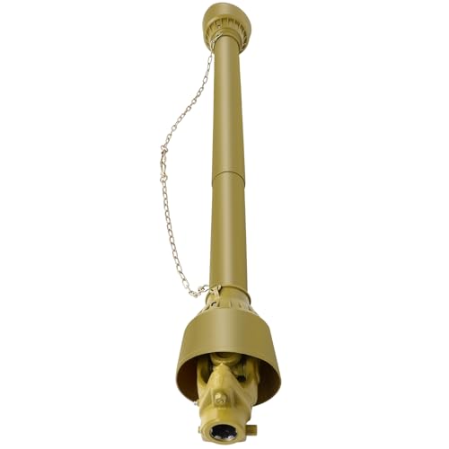 ECCPP 70.866"-43.307"pto drive Shaft 6 Spline Both Ends PTO Driveline Shaft