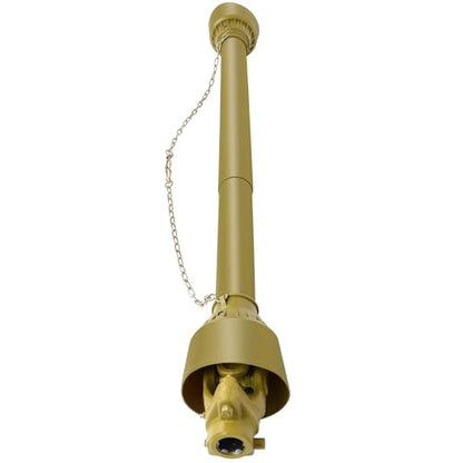 ECCPP 70.866"-43.307"pto drive Shaft 6 Spline Both Ends PTO Driveline Shaft