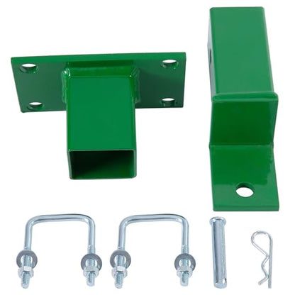 ECOTRIC Rear Tractor Zero Turn Trailer Hitch Lawn Mower Compatible with John Deere 400 Series Ztrac & 200, 400, 600 Series & Z224 Z225 Z245 Z445 Z425 Z465