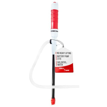 TERA PUMP Automatic Battery Powered Liquid Transfer Pump - style: Basic Stick Pump (D)