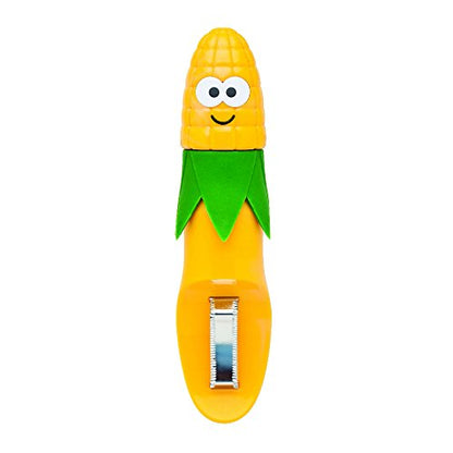 Joie Corn Cob Stripper, Durable Stainless Steel Blades, Secure Contoured Grip, Compact Peeler Cuts in Both Directions to Remove Kernels, Cute Kitchen Gadget, Great Canning Tool - style: Corn Stripper