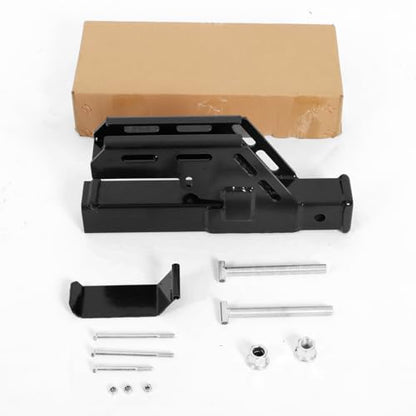 Tractor Bucket Trailer Hitch Attachments Black - color: black