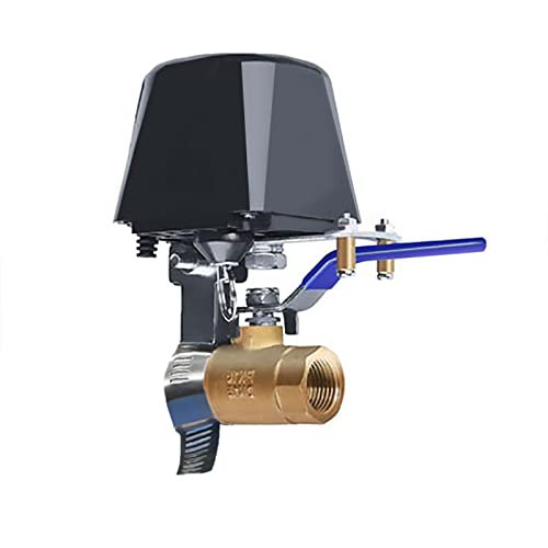 Smart WiFi Water Valve, APP Remote Control, Compatible with Alexa and Google Assistant, iOS/Android Apps, for Kitchen Gas Shutoff Valve, Farm Irrigation