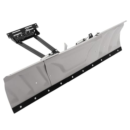 ALMULOO Steel Snow Plow Blade for ATV with Adjustable 48"–60" Width