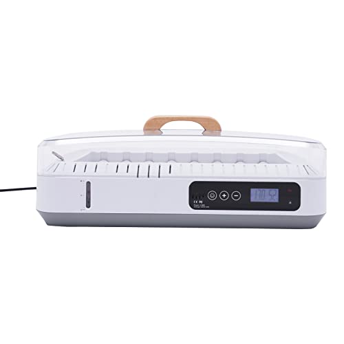 Egg Incubator 35 Eggs Fully Automatic Digital Poultry Hatcher Machine Breeder with Temperature Control and Auto Turning for Hatching Chicken Duck Goose Quail Birds