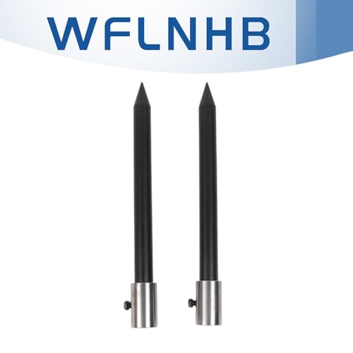 49in Hay Bale Spear 3000lbs Capacity with 2 Pcs Stabilizer Spears