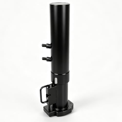 30,000 lbs Round Gooseneck Trailer Coupler for 2-5/16" Ball, 8" Adjustable - size: 2-5/16“ 30000lbs Round