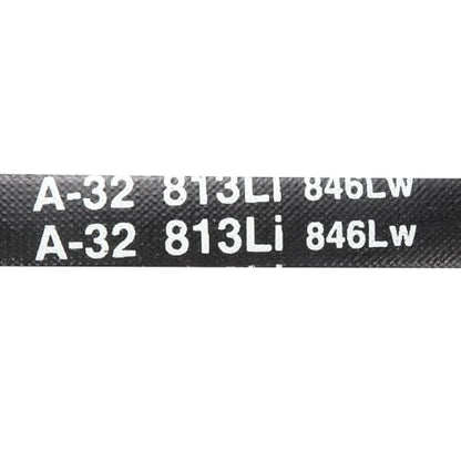 uxcell 5Pcs A32 Classic Wrapped Rubber V-Belt, 34" Outside Circumference x 0.51" Width x 0.32" Height, A-Section Rubber Drive Belt - size: A32