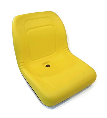 A&I Products Yellow High Back Seat for John Deere 415 & 425 Lawn Mower Models