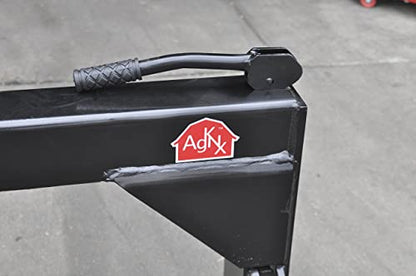 Category II (CAT 2) Tractor Quick Hitch w/Bushings - Easily Attach/Detach 3-Pt Attachments