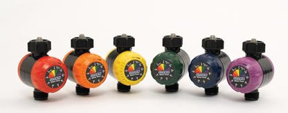 Dramm ColorStorm Premium Water Hose Timer, Mechanical, Turns Water Off Automatically, Up to 120 Minutes of Run Time, Compact for Lawn, Drip, Soaker Hose and Garden, Green