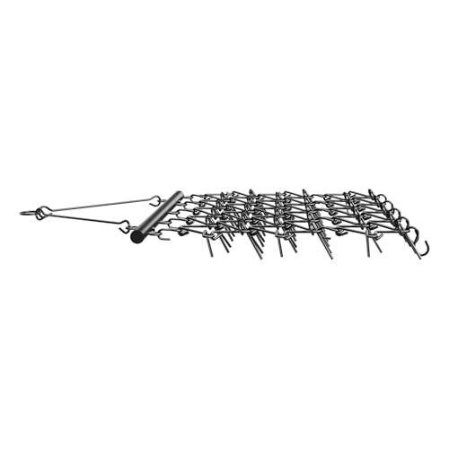 VEVOR Drag Harrow 5 ft x 4.5 ft Durable Chain Harrow with 60 Sharp Teeth - size: 5 x 4.5 ft