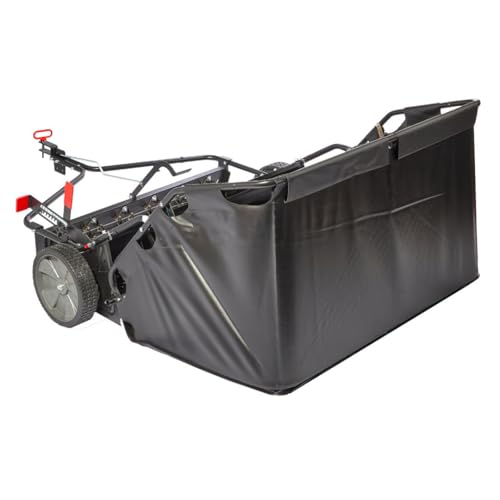 Brinly 42" Tow-Behind Combo Lawn Sweeper with Dethatcher and Hamper Windscreen - size: 42"