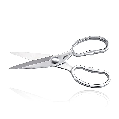 TONMA Kitchen Scissors All Purpose, Made in Japan, Stainless Steel, TK-2 - style: Classic